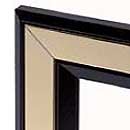 Verine Designer Brass & Black